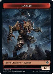 Zombie Knight // Goblin Double-Sided Token [Dominaria United Commander Tokens] | I Want That Stuff Brandon