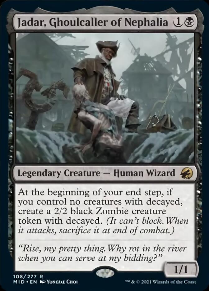 Jadar, Ghoulcaller of Nephalia [Innistrad: Midnight Hunt] | I Want That Stuff Brandon