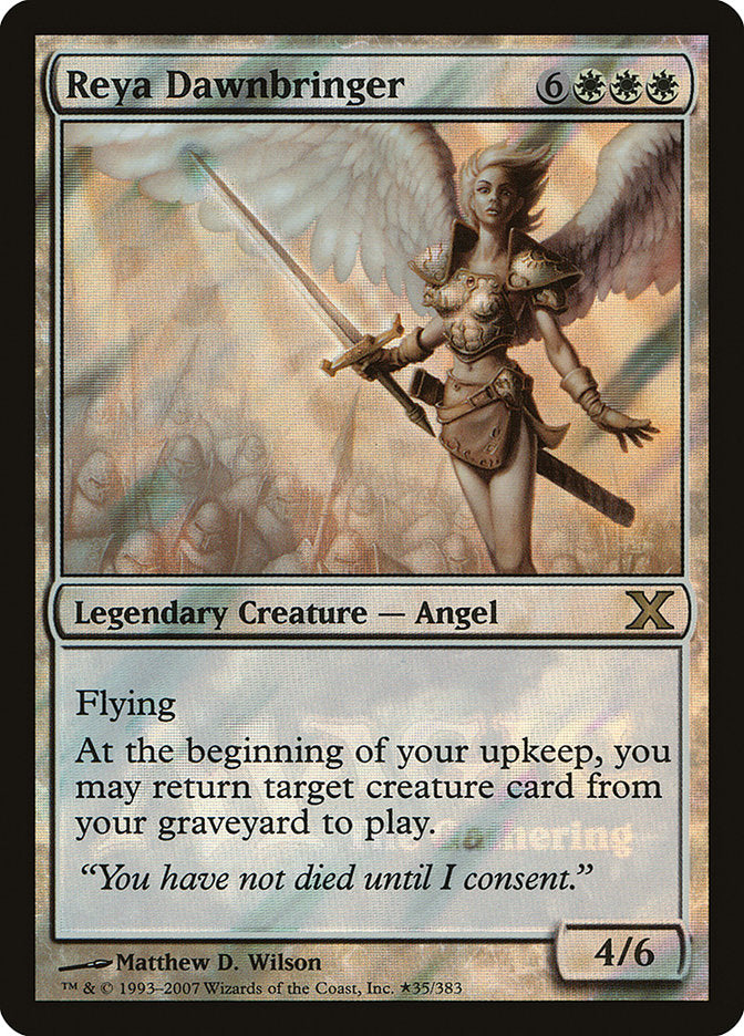 Reya Dawnbringer [Tenth Edition Prerelease Promos] | I Want That Stuff Brandon