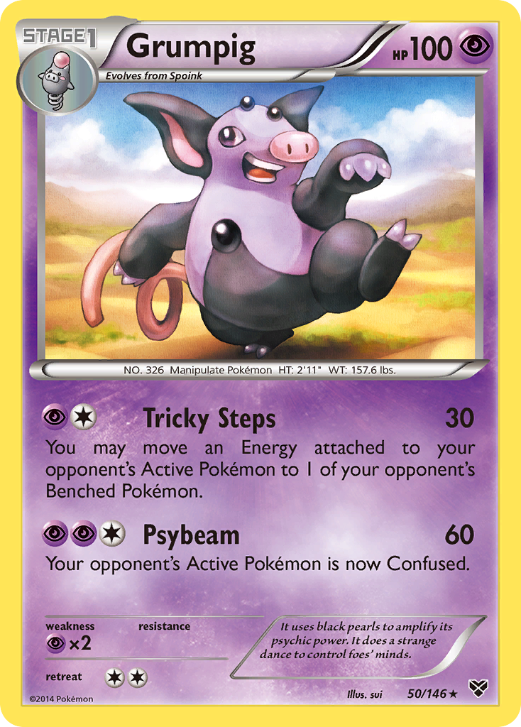 Grumpig (50/146) [XY: Base Set] | I Want That Stuff Brandon