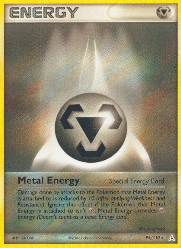 Metal Energy (95/110) [EX: Holon Phantoms] | I Want That Stuff Brandon