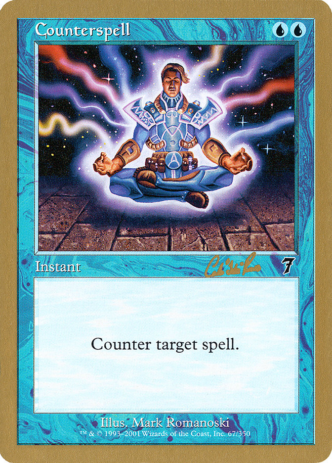 Counterspell (Carlos Romao) [World Championship Decks 2002] | I Want That Stuff Brandon