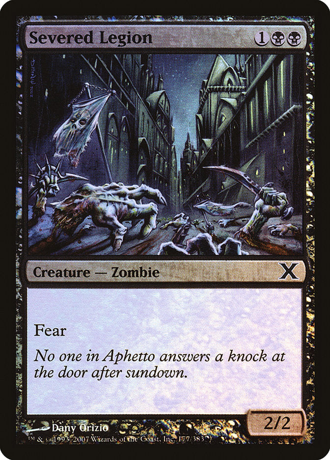 Severed Legion (Premium Foil) [Tenth Edition] | I Want That Stuff Brandon