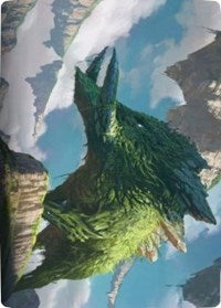 Yasharn, Implacable Earth Art Card [Zendikar Rising Art Series] | I Want That Stuff Brandon