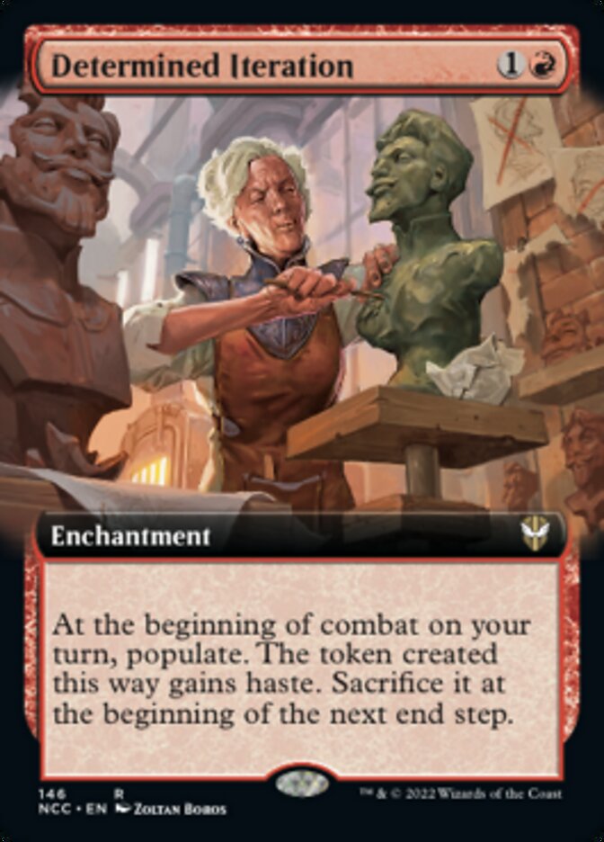 Determined Iteration (Extended Art) [Streets of New Capenna Commander] | I Want That Stuff Brandon