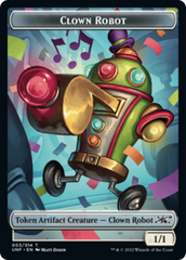 Clown Robot (003) // Balloon Double-Sided Token [Unfinity Tokens] | I Want That Stuff Brandon