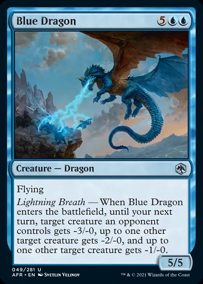 Blue Dragon [Dungeons & Dragons: Adventures in the Forgotten Realms] | I Want That Stuff Brandon