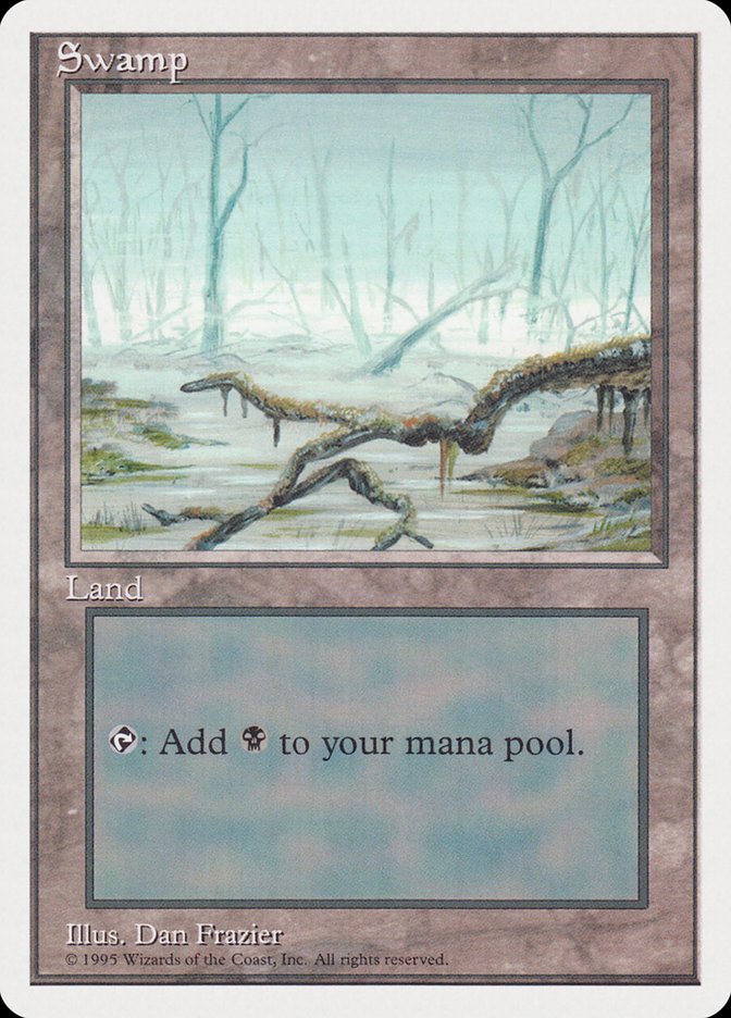 Swamp (White Fog in Center) [Rivals Quick Start Set] | I Want That Stuff Brandon