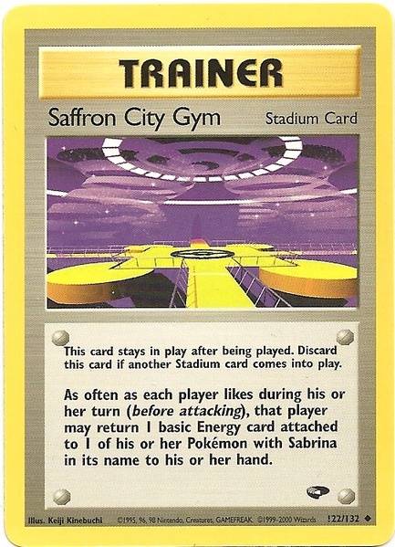 Saffron City Gym (122/132) [Gym Challenge Unlimited] | I Want That Stuff Brandon