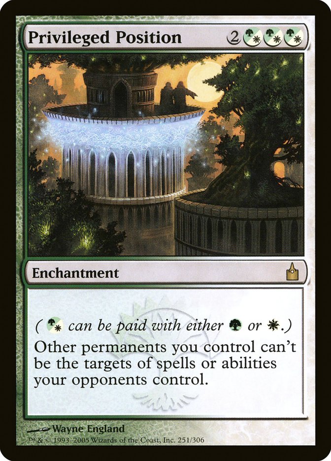 Privileged Position [Ravnica: City of Guilds] | I Want That Stuff Brandon