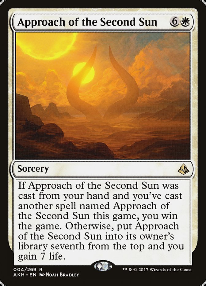 Approach of the Second Sun [Amonkhet] | I Want That Stuff Brandon