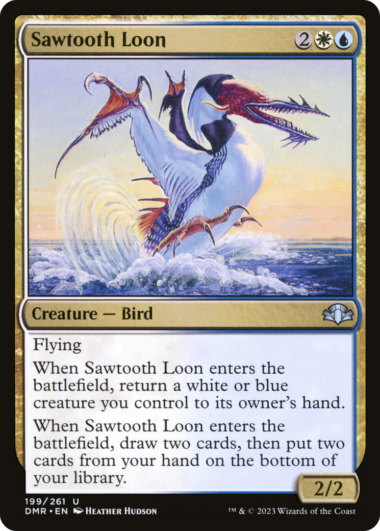 Sawtooth Loon [Dominaria Remastered] | I Want That Stuff Brandon