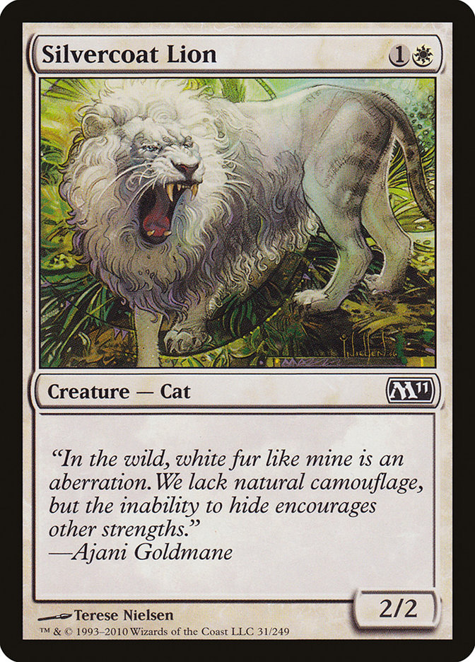 Silvercoat Lion [Magic 2011] | I Want That Stuff Brandon