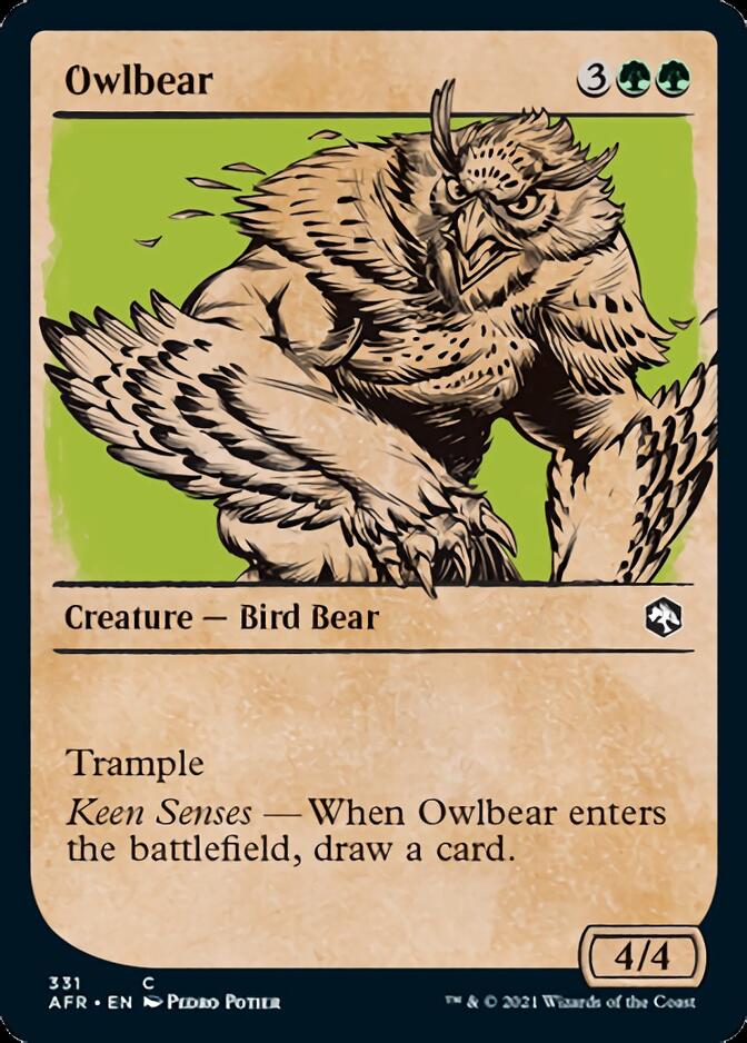 Owlbear (Showcase) [Dungeons & Dragons: Adventures in the Forgotten Realms] | I Want That Stuff Brandon