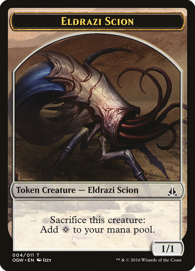 Eldrazi Scion Token (004/011) [Oath of the Gatewatch Tokens] | I Want That Stuff Brandon