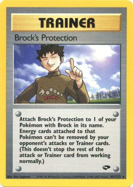 Brock's Protection (101/132) [Gym Challenge Unlimited] | I Want That Stuff Brandon