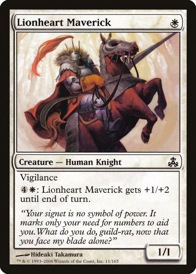 Lionheart Maverick [Guildpact] | I Want That Stuff Brandon