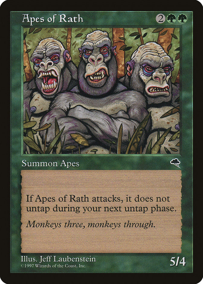 Apes of Rath [Tempest] | I Want That Stuff Brandon