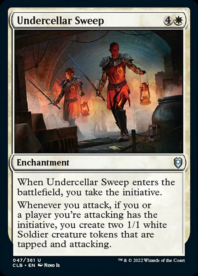 Undercellar Sweep [Commander Legends: Battle for Baldur's Gate] | I Want That Stuff Brandon