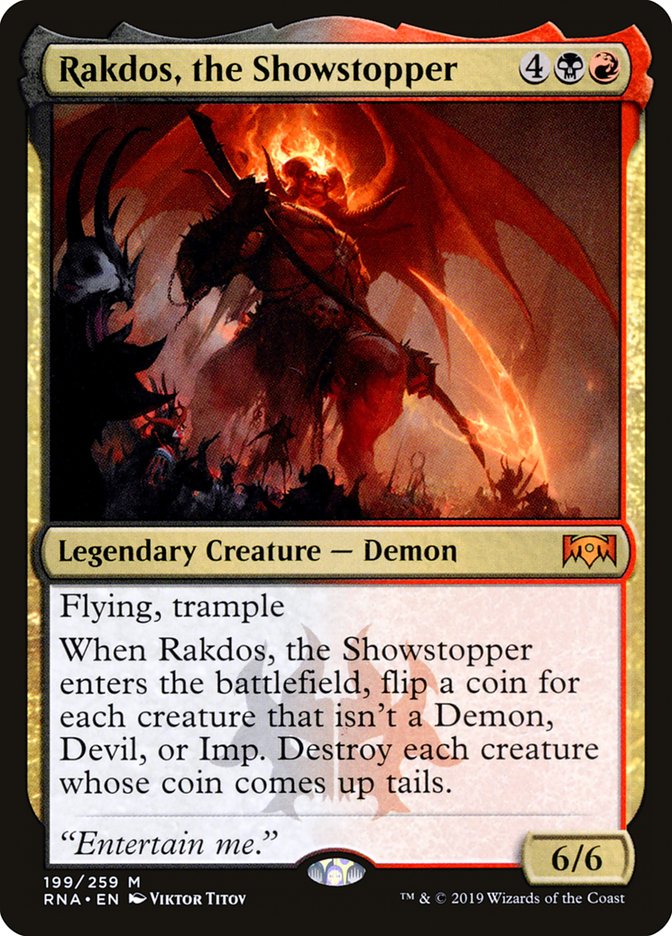 Rakdos, the Showstopper [Ravnica Allegiance] | I Want That Stuff Brandon