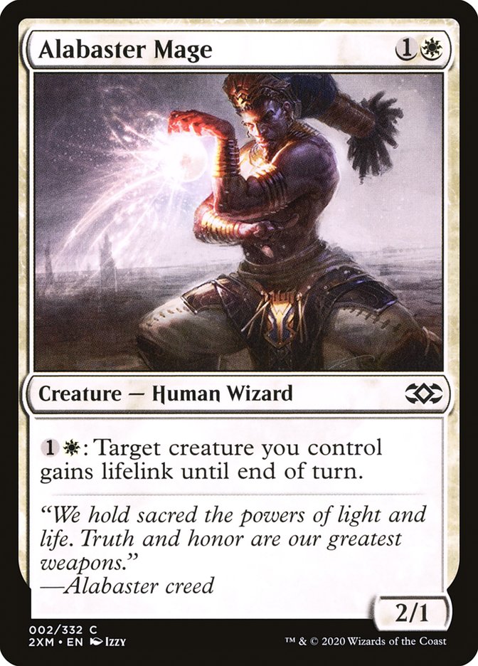 Alabaster Mage [Double Masters] | I Want That Stuff Brandon