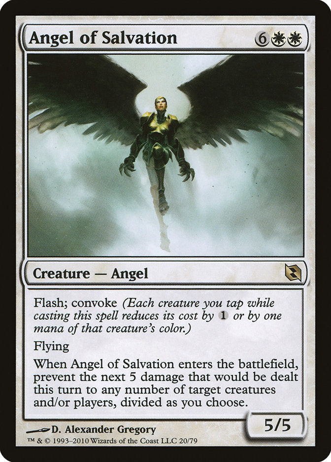 Angel of Salvation [Duel Decks: Elspeth vs. Tezzeret] | I Want That Stuff Brandon