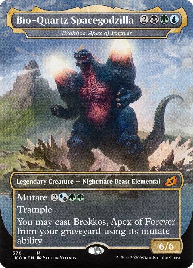 Brokkos, Apex of Forever - Bio-Quartz Spacegodzilla (Godzilla Series) [Ikoria: Lair of Behemoths] | I Want That Stuff Brandon