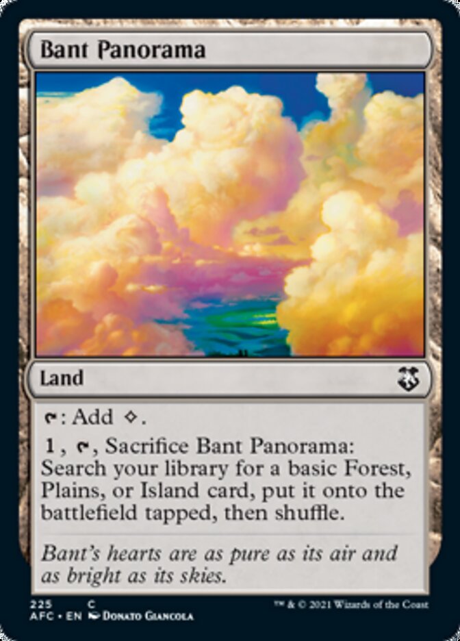 Bant Panorama [Dungeons & Dragons: Adventures in the Forgotten Realms Commander] | I Want That Stuff Brandon