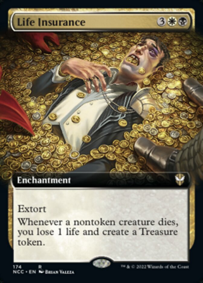 Life Insurance (Extended Art) [Streets of New Capenna Commander] | I Want That Stuff Brandon