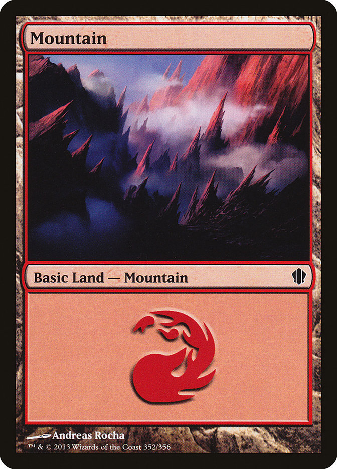 Mountain (352) [Commander 2013] | I Want That Stuff Brandon