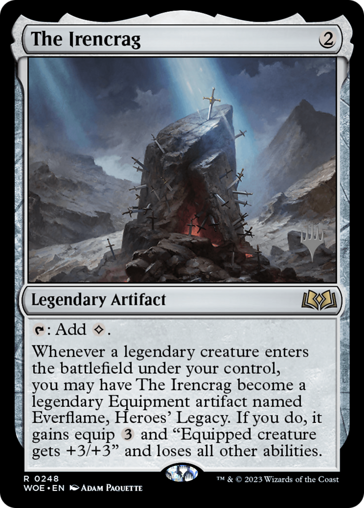 The Irencrag (Promo Pack) [Wilds of Eldraine Promos] | I Want That Stuff Brandon