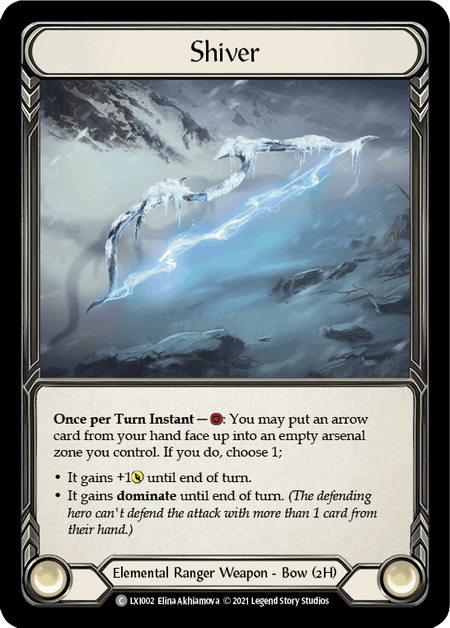 Shiver [LXI002] (Tales of Aria Lexi Blitz Deck)  1st Edition Normal | I Want That Stuff Brandon