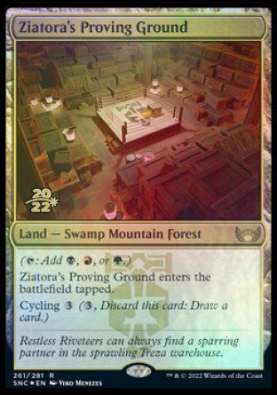 Ziatora's Proving Ground [Streets of New Capenna Prerelease Promos] | I Want That Stuff Brandon