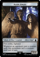 Alien Angel // Food (0026) Double-Sided Token [Doctor Who Tokens] | I Want That Stuff Brandon