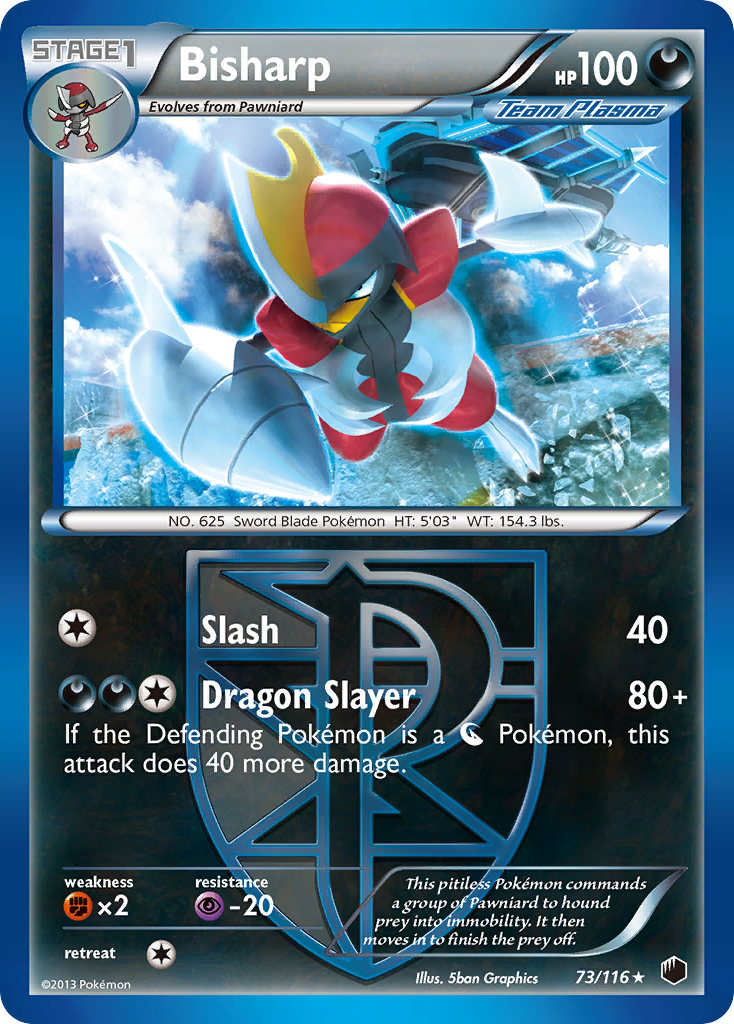 Bisharp (73/116) [Black & White: Plasma Freeze] | I Want That Stuff Brandon