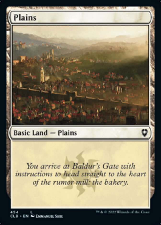 Plains (454) [Commander Legends: Battle for Baldur's Gate] | I Want That Stuff Brandon