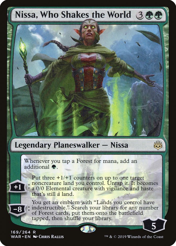 Nissa, Who Shakes the World [War of the Spark] | I Want That Stuff Brandon