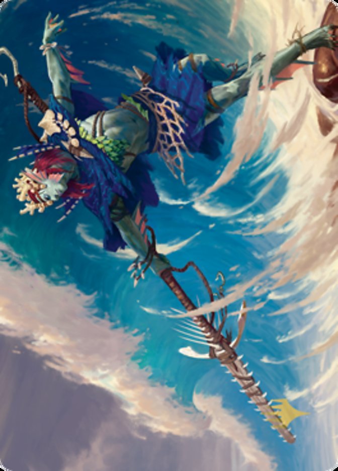 Tazeem Roilmage Art Card (Gold-Stamped Signature) [Zendikar Rising Art Series] | I Want That Stuff Brandon
