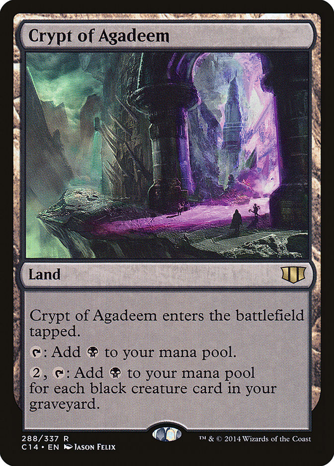 Crypt of Agadeem [Commander 2014] | I Want That Stuff Brandon