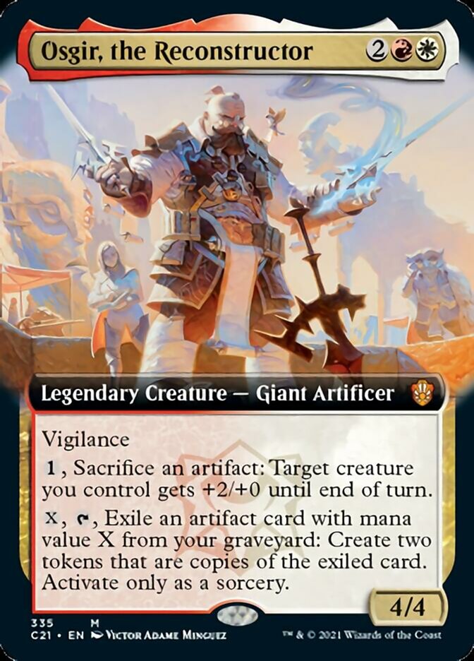 Osgir, the Reconstructor (Extended Art) [Commander 2021] | I Want That Stuff Brandon