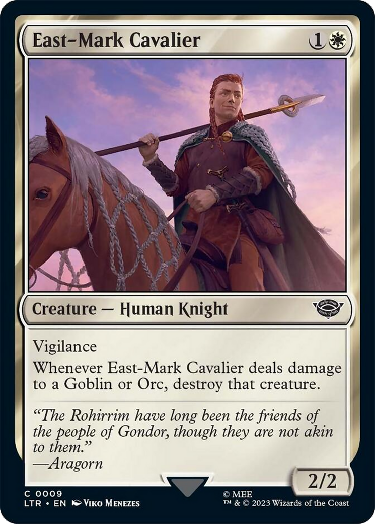 East-Mark Cavalier [The Lord of the Rings: Tales of Middle-Earth] | I Want That Stuff Brandon