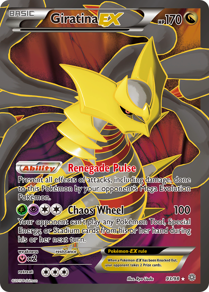 Giratina EX (93/98) [XY: Ancient Origins] | I Want That Stuff Brandon