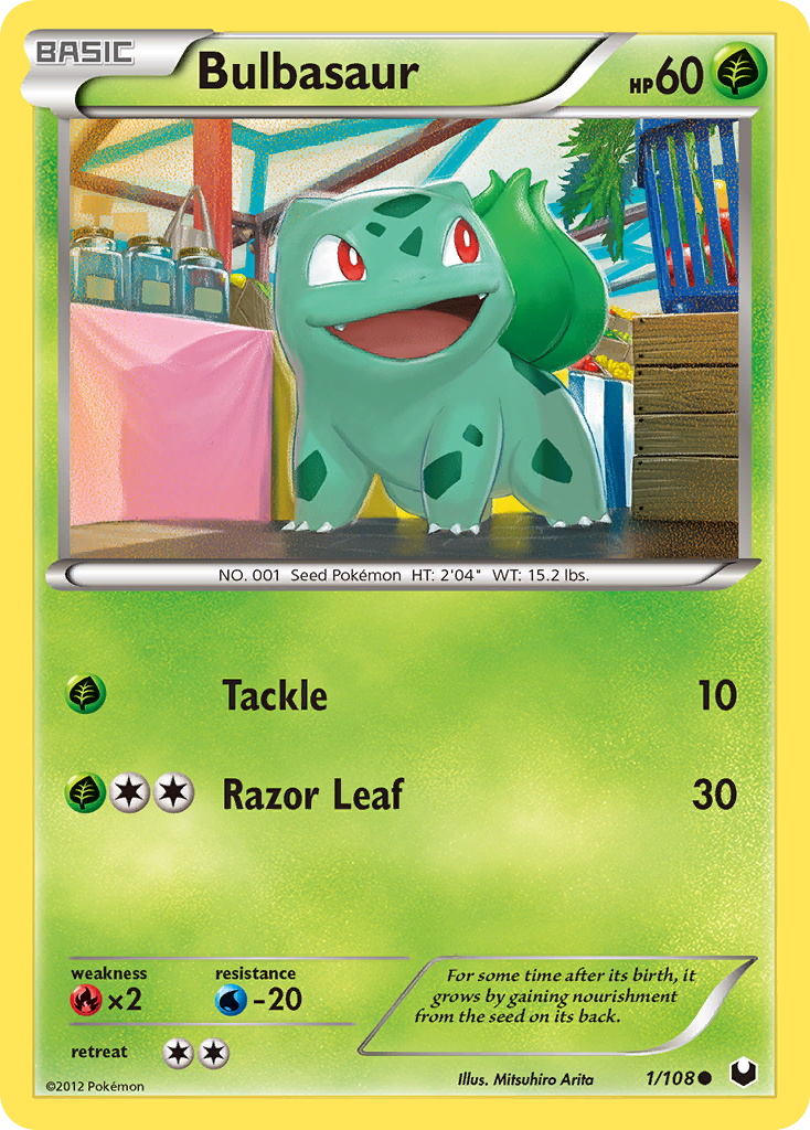 Bulbasaur (1/108) [Black & White: Dark Explorers] | I Want That Stuff Brandon