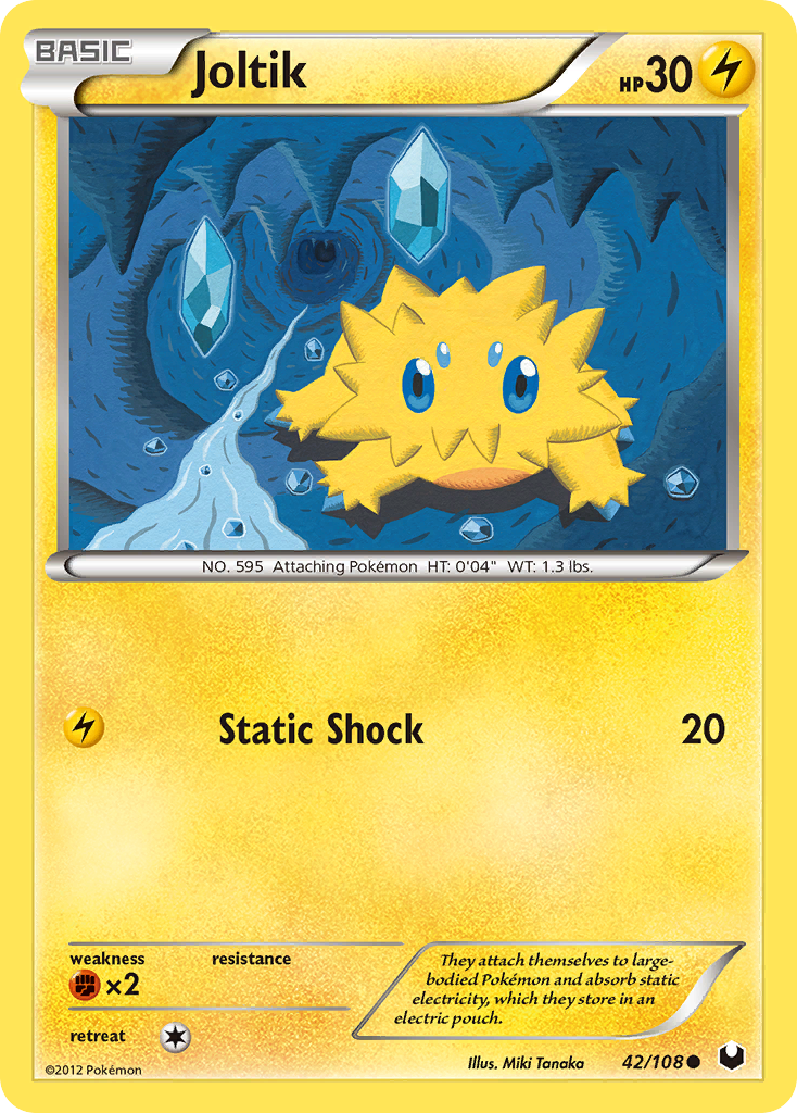 Joltik (42/108) [Black & White: Dark Explorers] | I Want That Stuff Brandon