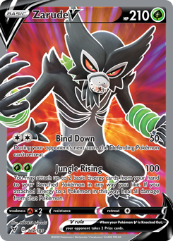 Zarude V (167/185) [Sword & Shield: Vivid Voltage] | I Want That Stuff Brandon