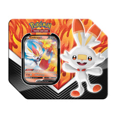 Sword & Shield - Galar Partners Collector's Tin (Cinderace V) | I Want That Stuff Brandon