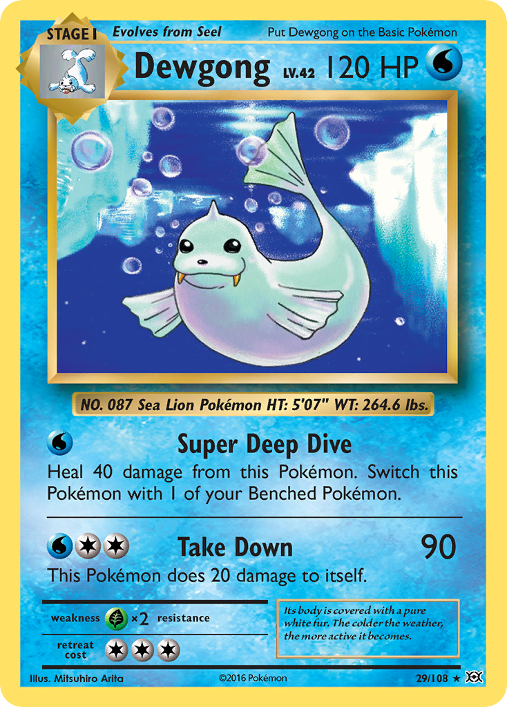 Dewgong (29/108) [XY: Evolutions] | I Want That Stuff Brandon