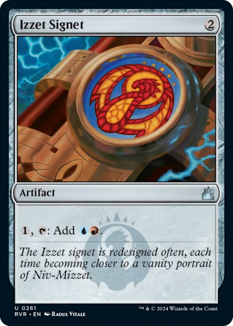 Izzet Signet [Ravnica Remastered] | I Want That Stuff Brandon