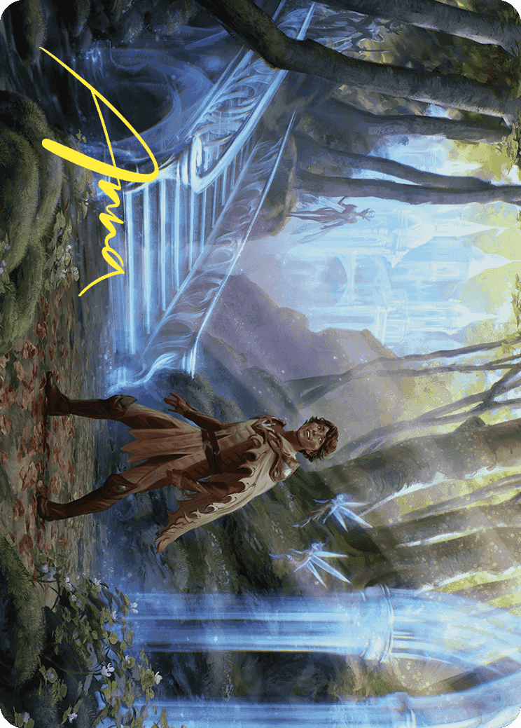 Into the Fae Court Art Card (Gold-Stamped Signature) [Wilds of Eldraine Art Series] | I Want That Stuff Brandon