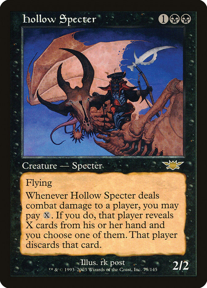 Hollow Specter [Legions] | I Want That Stuff Brandon